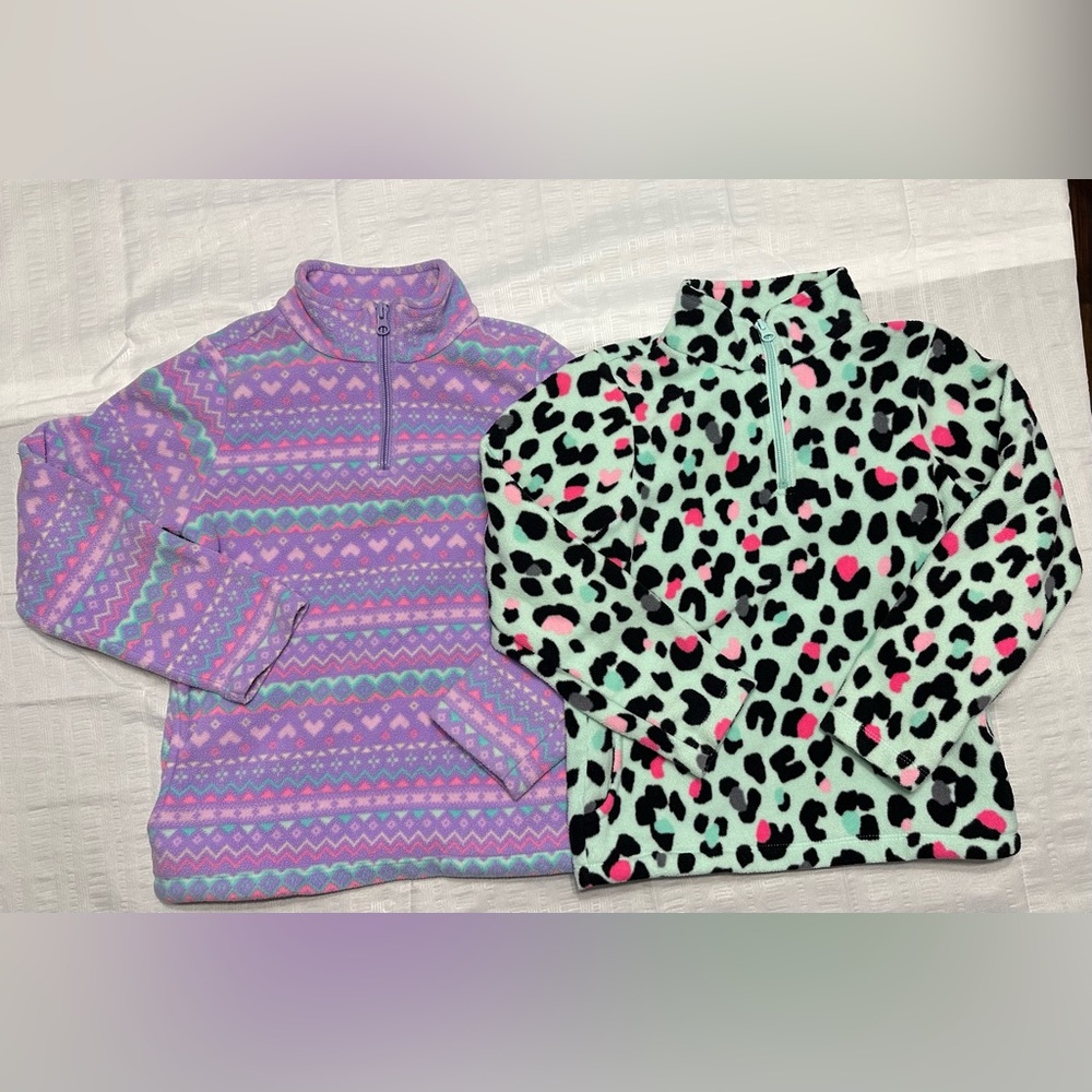 ❄️ GUC- Children’s Place - Glacier Fleece Half Zip Mock Neck Pullover - …